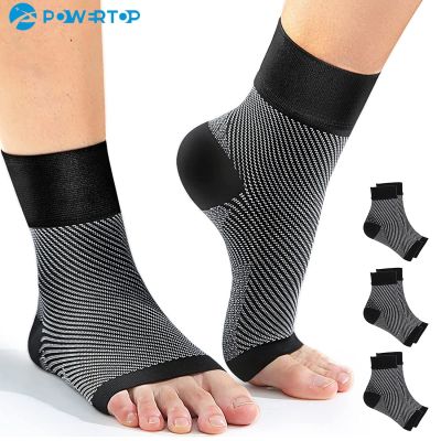 ❧✙♕ 1pair Plantar Fasciitis Compression SocksArch Support Foot Pain Relief Ankle Brace SplintProvide Increase Blood Circulation