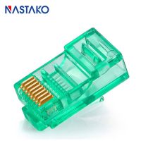 【Best value】 30/60Pcs CAT5 CAT5e RJ45 Connector 8Pin Cat5 Modular ปลั๊กเครือข่าย Ethernet UTP สายแจ็ค