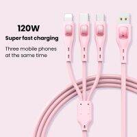 6a สายชาร์จซูเปอร์ชาร์จเจอร์3อิน1เครื่องชาร์จไมโคร13 Samsung Type-C Micro Usb Type-C แบบเร็ว Iphone 14สายข้อมูล