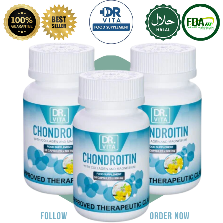 Dr. Vita Chondroitin With Collagen and Magnesium will help you to keep