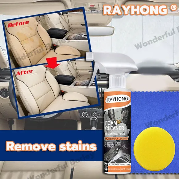 【Remove stains】RAYHONG Foam cleaner x2000 Car foam cleaner spray Foam