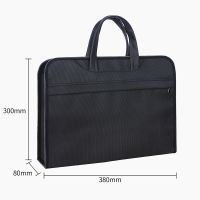 Portable Conference Training Envelope Business Briefcase Large Capacity Data Bag Oxford Office Custom Logo 【AUG】