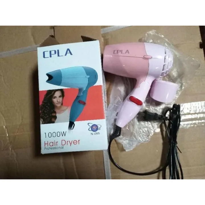 CPLA PL-1395 1000W Foldable Mini Travel Hair Dryer Compact Blower | Lazada  PH