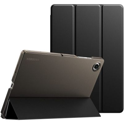 Timovo เคสแท็บเล็ตแบบแข็ง โปร่งแสง พับได้สามทบ น้ําหนักเบา สําหรับ Galaxy Tab A8 10.5 นิ้ว 2022 SM-X200 SM-X205 SM-X207