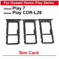 1ชิ้นสำหรับ Honor Play COR-L29 Play7ซิมการ์ดถาดใส่ซิมชิ้นส่วนทดแทนที่ยึด