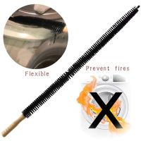 1pcs Long haired Cleaning Brush with Collapsible Long Wood Handle Water Pipe Drainage Dredge Tool Flexible Radiator Duster