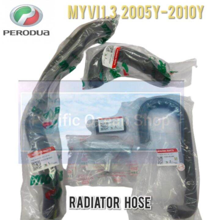 RADIATOR HOSE SET (ORIGINAL) PERODUA MYVI 1.3,ALZA 1.5,MYVI LAGIBEST 1.