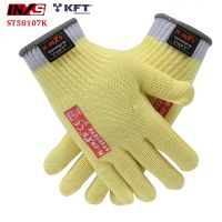 SAFETY INXS Cut resistant gloves High temperature resistance 100 degree anti cut gloves Palm Non-slip Mechanical safety gloves