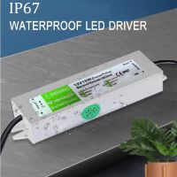 IP67 Waterproof LED Driver Lighting Transformers DC 12V 50W 60W 4.2A 5A LED Power Supply Led Adapter For Outdoor Led Strip Light Adhesives  Tape