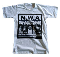 NWA เสื้อยืด แขนสั้น เสื้อวง ฮิพฮอพ แร็ปเปอร์ คอกลม สกรีนลาย ผู้ชาย ผู้หญิง ย้อนยุค เสื้อยืดลําลอง พิมพ์ลายวง ร็อคเมทัล สไตล์วิน