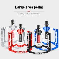 【CW】 WEST BIKING Cycling Pedal Non slip Shock Absorption MTB Road 3 Bearings Accessories 2023 New