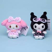 พวงกุญแจ จี้ตุ๊กตาการ์ตูนอนิเมะ Sanrio Kuromi Melody เหมาะกับของขวัญ สําหรับเด็กผู้หญิง