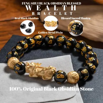 Amazon.com: Hicarer 4 Pieces Feng Shui Bracelet Necklace Set for Women Men,  Wealth Bracelet Good Luck Necklace Pi Xiu Pi Yao Bead Bracelet Adjustable  Friendship Charm Bracelet Jewelry: Clothing, Shoes & Jewelry