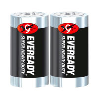 ถ่านคาร์บอนซิงค์ D (แพ็ค2ก้อน) Eveready 1250