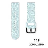 rfgykdtg 20mm 22mm Band for Samsung Galaxy Watch 3/46mm42mm/active 2/46 Gear s3 Frontier/S2/Huawei GT 2/2E silicone strap Texture pattern