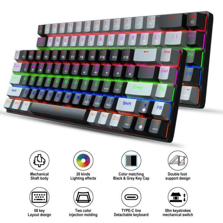 newest-gaming-mechanical-keyboard-68-keys-game-anti-ghosting-switch-dual-color-rgb-backlit-wired-keyboard-for-laptop-pc-computer