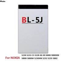 【】 Cybershock 1PC 1320MAh BL-5J BL5J แบตเตอรี่ลิเธียมสำหรับ X1-01 C3 5230 5233 5235 5800XM X6 5230C 520 5230XM เปลี่ยน