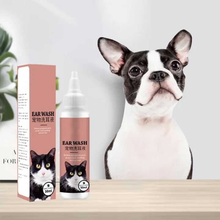 HOT SALE Cat Dog Ear Cleaner Pet Ear Drops Infections Control Kitten