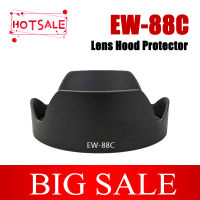 EW-88C EW88C Bayonet Mount Lens Hood Protector พลาสติกสีดำสำหรับ Canon EOS EF 24-70 มม.f/2.8L II USM 5D III 6D กล้องอุปกรณ์เสริม-ferrutghggf