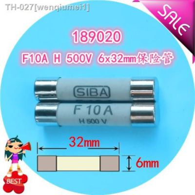 ❃❄☒ Fuse tube 189020 F10A H 500V 6x32mm fusible core multimeter fuse