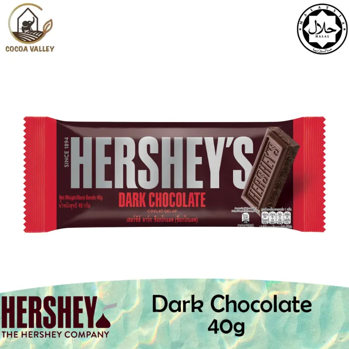 Hershey's Dark Chocolate Bar 40g (Made In Malaysia) | Lazada