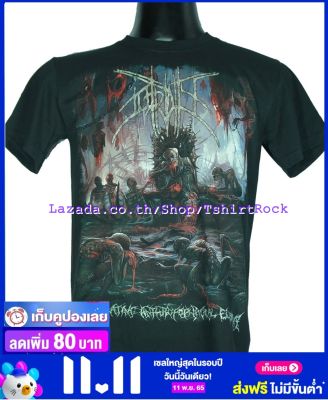 เสื้อวง PUTRIDITY เสื้อยืดวงดนตรีร็อค เมทัล เสื้อร็อค  PTY1373 สินค้าในประเทศ