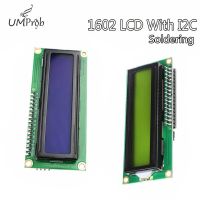 New Product LCD Module Blue / Yellow Green Screen IIC/I2C 1602 1602 LCD 16X2 Character LCD Display PCF8574T PCF8574 IIC I2C Inter 5V