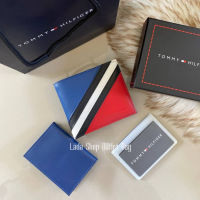 กระเป๋าสตางค์ผู้ชาย + ที่ใส่บัตร สีสด สวย TOMMY Short Wallet 003