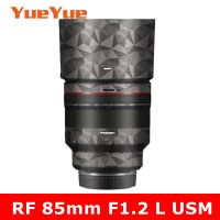 สำหรับ Canon RF 85มิลลิเมตร F1.2 L USM ป้องกันรอยขีดข่วนกล้องเลนส์สติ๊กเกอร์เสื้อห่อฟิล์มป้องกันร่างกายป้องกันผิวปก