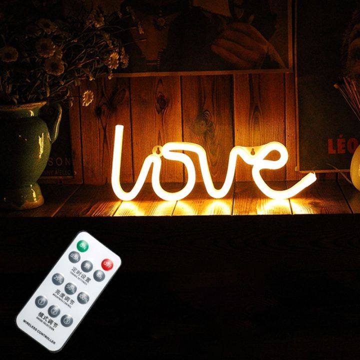 romote-โคมไฟ-led-โคมไฟหัวเตียงไฟสัญญาณ-led-โคมไฟตั้งโต๊ะรูปความรักไฟนีออนสำหรับคริสต์มาสงานแต่งงานวันเกิดมิตรภาพ