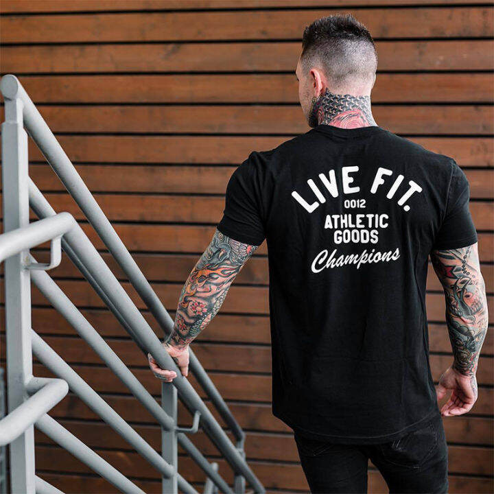 Mens T-Shirts, Live Fit Apparel