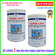 Hoàn Tiền Giảm 10%-CHÍNH HÃNG Combo 2 Hộp Sữa Non Alpha Lipid New Zealand