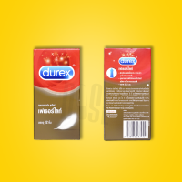 Durex Fetherlite 52.5 มม. (ดูเร็กซ์ เฟเธอร์ไลท์ กล่องใหญ่ 12 ชิ้น // กล่องเล็ก 3 ชิ้น )