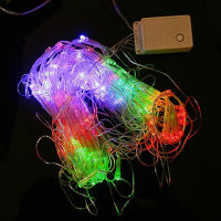 1.2m 120Leds 8 modes AC 220V Colorful Spider Web Led Fairy string Lights Festival Party Layout Ho Chandelier Net Lights