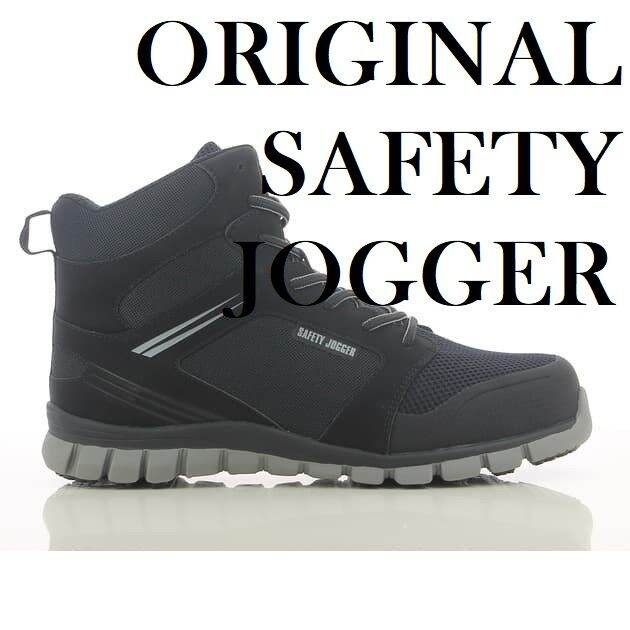 Sepatu Safety Jogger Absolute Black S1P 38 Sepatu Kerja Lapangan