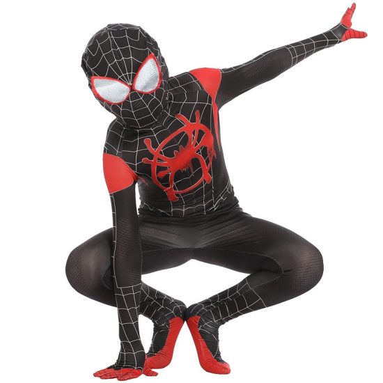 Bộ áo liền quần hóa trang nhân vật spiderman phong cách far from home cho - ảnh sản phẩm 6