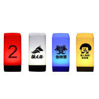 【Hot Sale Item】KTV โคมไฟชาร์จกันน้ำตกทน 2 สีโต๊ะ LED จำนวนแสงเล่นเกมสำหรับบาร์