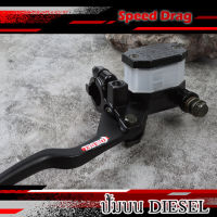 ปั้มลอย พร้อมกระปุก ปั๊มดิสเบรคหน้า ปั้มบน DIESEL สีดำ สำหรับ สำหรับ เวฟทุกรุ่น, โซนิค มอเตอไซค์