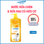 Nước Rửa Chén Hữu Cơ Seaways - Chai 1,35kg