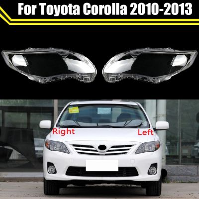 ไฟสัญญาณด้านข้างแสงโปร่งใสอัตโนมัติสำหรับ Toyota Corolla 2010 2011 2012 2013ป้องกันไฟหน้ารถ