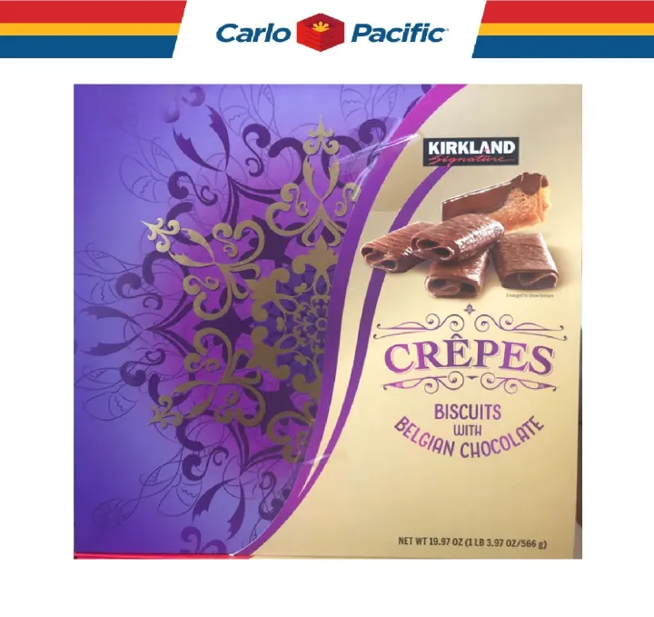 Kirkland Signature Crepes Biscuits With Belgian Chocolate 19.97oz