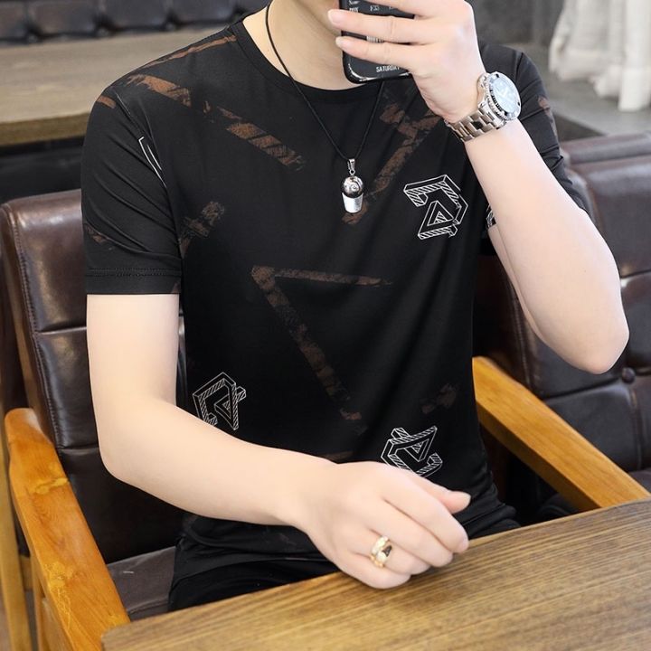 codtheresa-finger-baju-t-shirt-lelaki-men-t-shirt-summer-short-sleeve-tshirt-korean-round-neck-graphic-tees-t-shirt-men-clothing-t-shirts