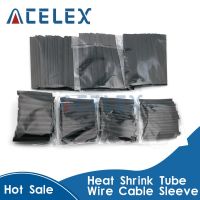 【YF】✓✤☁  127pcs/lot Shrink Tubing 7.28m 2:1 Tube Car Cable Sleeving Assortment Wrap Wire with Polyolefin Tub Shipping