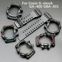 HOT”สายนาฬิกาข้อมือซิลิโคน พร้อมสกรู สําหรับ Casio G-SHOCK GA-400 GD-400 GBA401