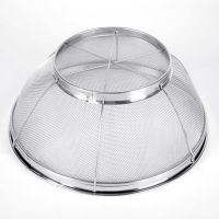 【LZ】◙  Cozinha colanders de alimentos grãos de arroz ervilhas peneira prata filtro de lavagem coador tigela alimentos vegetais limpeza filtro drenagem cesta