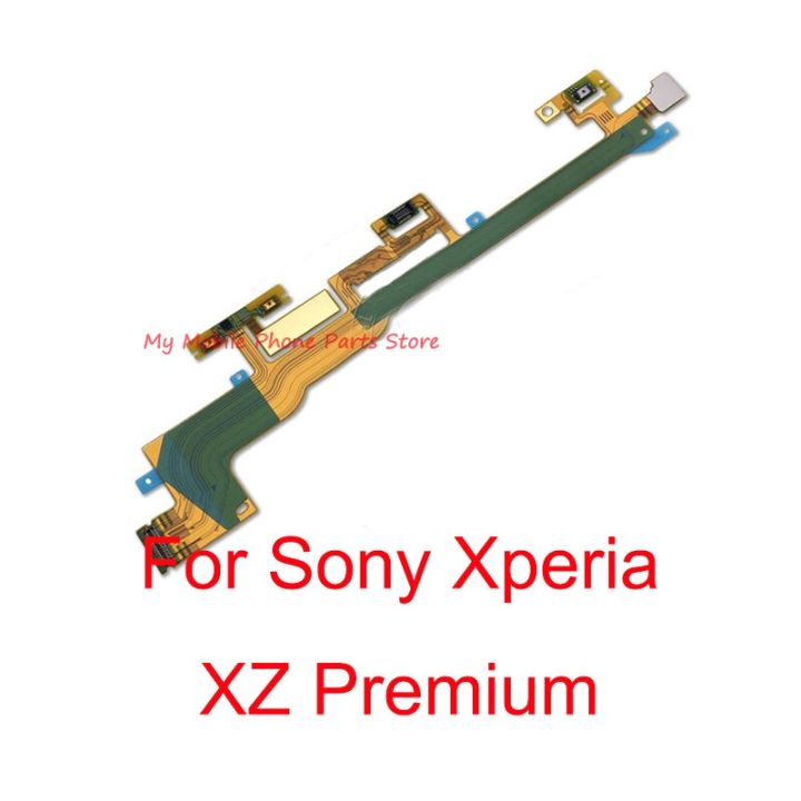 ที่ปรับเสียงขึ้นลงปุ่มเปิดปิดดั้งเดิมปุ่มสวิตช์ด้านข้างสายเคเบิ้ลยืดหยุ่นสำหรับ Sony Xperia G8141 G8142เอ็กซ์ซีพรีเมี่ยมเอ็กซ์ซีพี