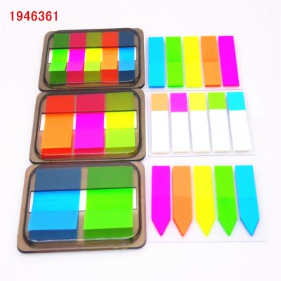 Fluorescence colour Adhesive Memo Notes It Sticker Paper Office School Supplies