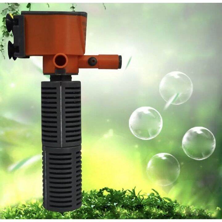 5W Fish Tank Internal Sponge Filter Aquarium Water Filter Pump Air