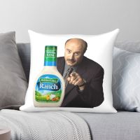 [FAZOZO Home Textile Store] Dr Phil You 39; Re Going To The Ranch ปลอกหมอนโพลีเอสเตอร์ผ้าลินินกำมะหยี่สร้างสรรค์ซิปตกแต่งปลอกหมอนเตียงปลอกหมอนอิง