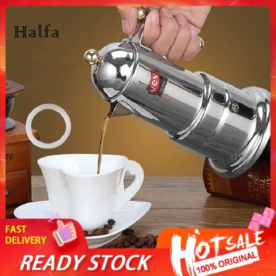 CF❋ Stainless Steel Italian Moka Espresso Maker Percolator Pot Coffee Extractor